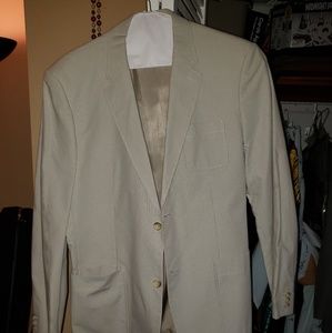 Vintage Cream Perry Ellis Sports Coat